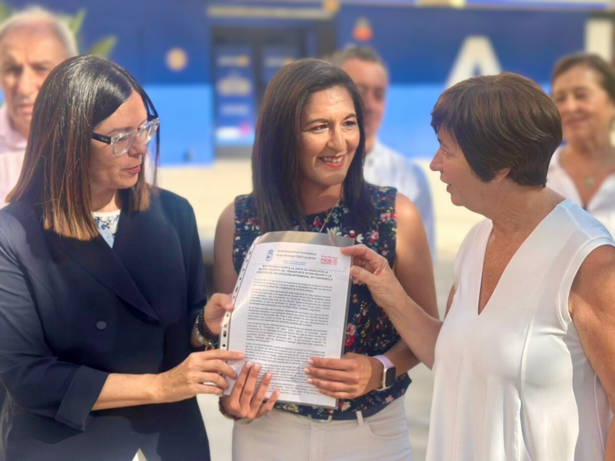 El Grupo Municipal Socialista de Fuengirola exige a la Junta una estación intermodal y una mejora urgente del transporte interurbano